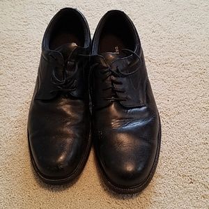 Wide Black Dress Shoes